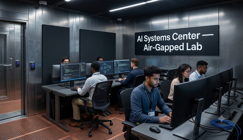 Air-gapped security lab